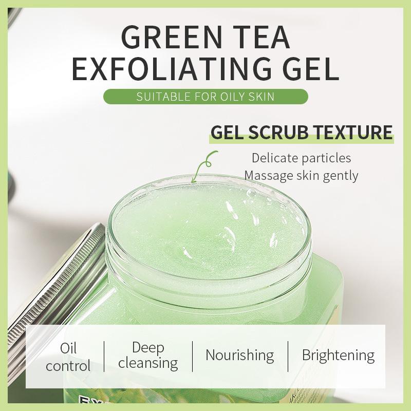 Gommage visage au thé vert et à la camomille Clean Pore 350 g