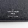 Louis Vuitton Brazza Portefeuille Purse N62665 Black Damier Grafitto Canvas Mens Used