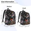 Fashion Pokemon Theme Backpack  Mochilas New For Work Retro Washable Rucksack