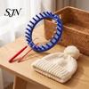 Durable Plastic Loom Knitting Set with Crochet Hook, Needle, Round Rectangular Yarn Weaving DIY Scarf Kit, Beginner for Hat Shawl Sweaters Manual Tool