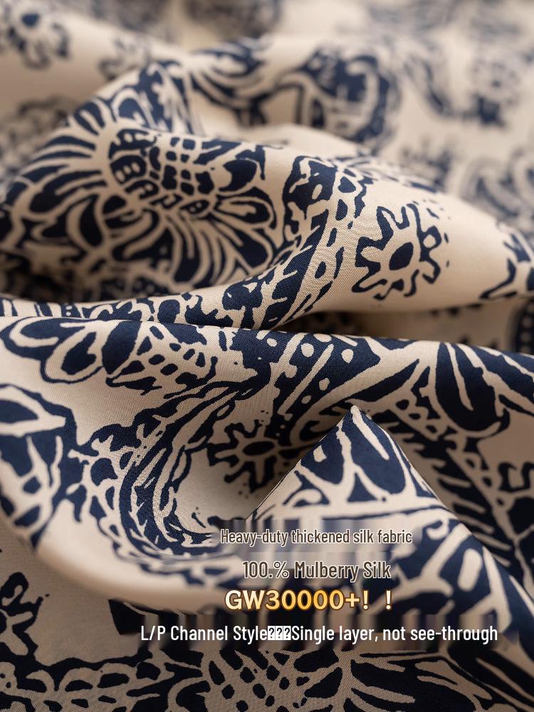 Nanyou Mulberry Silk Tie-Up Dress: Stylish and Slimming for Outings and Travel
