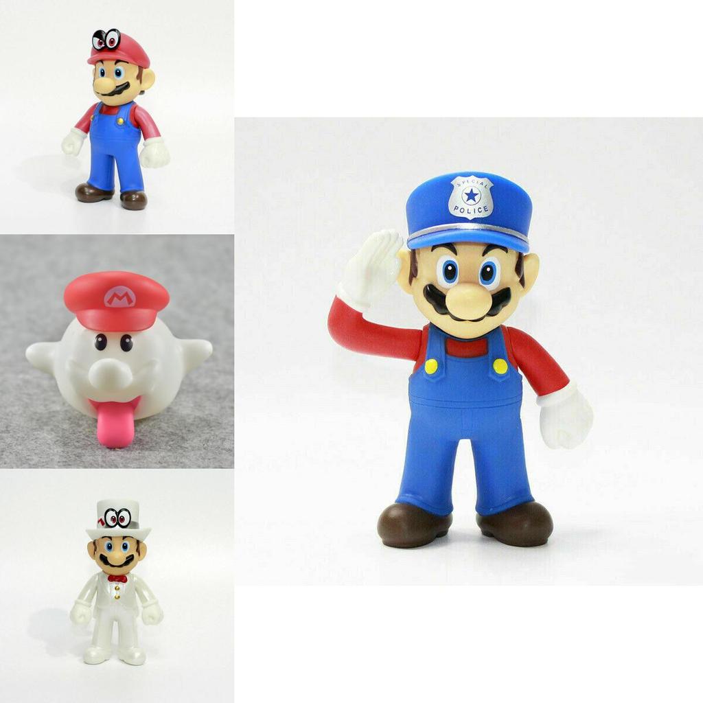 Super Mario Bros Premium Nowy. Odyssey Kolekcjonerska Plastikowa Pvc Figurka Akcji Zabawka