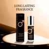 Aromatic Woody Men's Cologne Roll-On: Long-Lasting Light Scent, Ideal for Dates.
