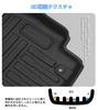 Floor Mats for JB64W JB74W JC74W Automatic Transmission 1st Sierra July 2018 3D Car Mats Vehicles, Row, Nomad, onwards, 3-door/5-door, [Used]