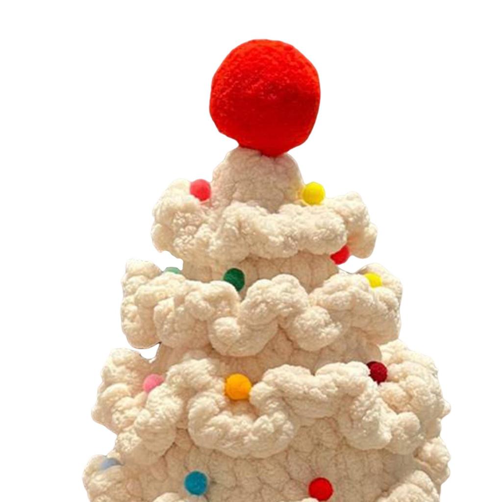Hand Crocheted Christmas , Figurine, Handmade, for Desk, Party, Office, Festival, Indoor