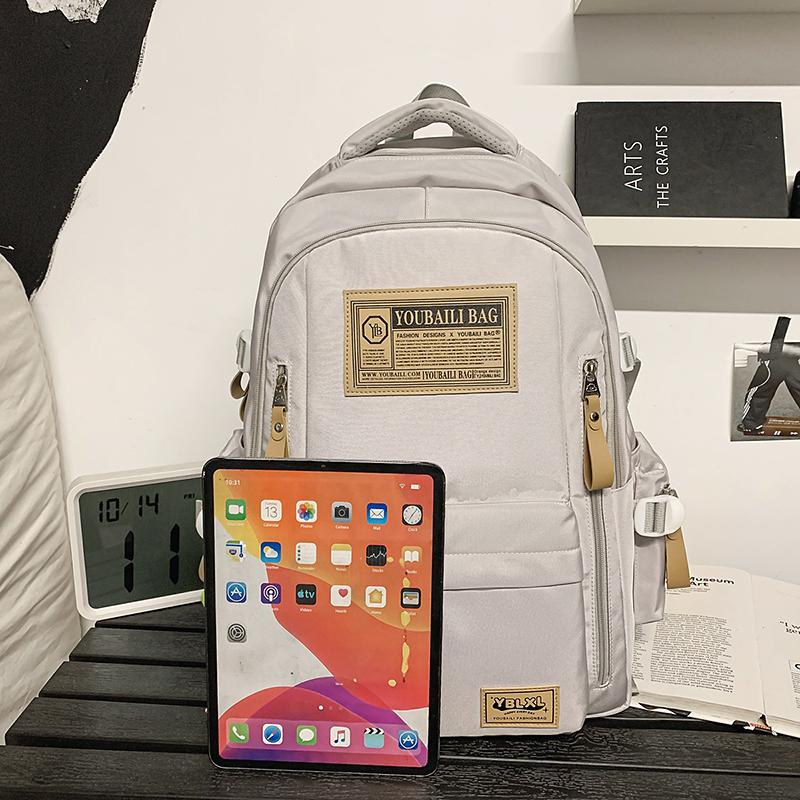 College Style Student Schoolbag Unisex  Travel Large Capacity Backpack