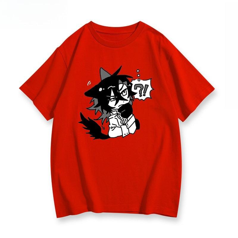 The Mysterious Master Leonards Surrounding Kleinke Meow Meow Style Cosplay Shortsleeved Tshirt for Men Suitable Summer