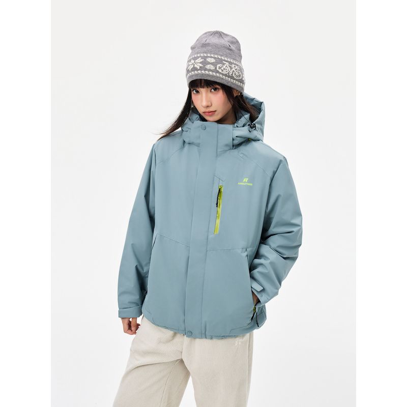 Tiger Outdoor Functional Sports Jacket Cotton Clothing for Men and Women in Autumn and Winter Hiking Waterproof and Cold-Proof Warm Cotton Clothing