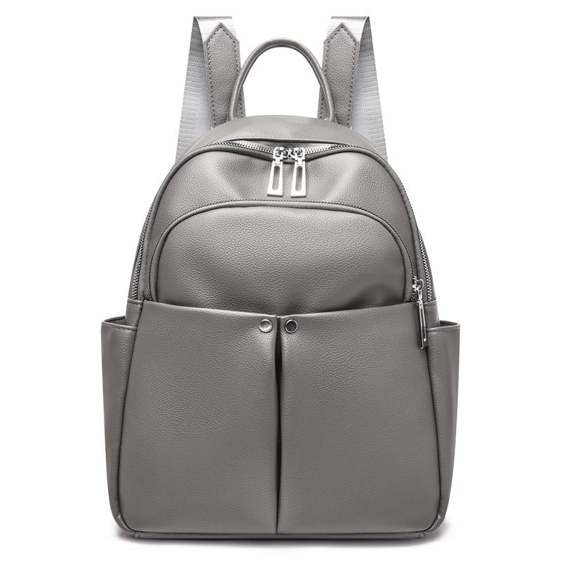 New High-Quality Women S Backpack Travel Large Backpack Pu Leather Handbag Schoolbag For Girls Women S Bag Female Shoulder Back Quality