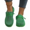 Women's shoes new casual European and American lace-up flat-soled large-size single shoes, one-pedal lazy shoes