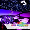 32W Twinkle Dual port Fiber Optic Star Ceiling Kit with RGB Meteor effect APP Car Roof stars Fiber Optic Starry Sky Car Ceiling