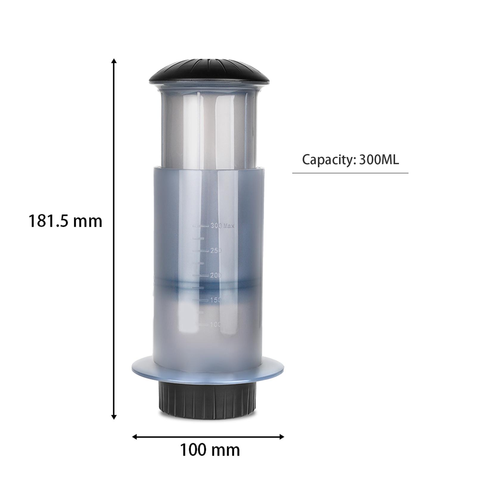 

Coffee Press Maker, Practical Lightweight Hand Press Maker Portable Manual Coffee NaMachine with 50PCS Coffee Filter Paper for Outdoor Travel