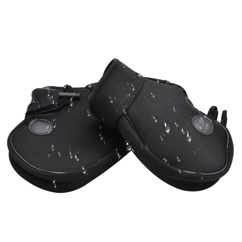 Universal Fit Motorcycle Handlebar Covers with Enhanced Wind Protection & Soft Inner Lining Waterproof Motorcycle Mitten