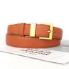 Fashion Pu Womens Leather Waist Belt With Square Pin Buckle For Business Wear