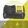 DCB112 Battery Charger For Dewalt 10.8V 12V 14.4V 18V 20V DCB206 DCB205 DCB204 DCB203 DCB120,DCB107 DCB115 DCB105(No battery)