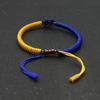 Noter Neues Handgefertigtes Geflochtenes Ukrainisches Armband Herren Damen Verstellbar Glücksbringender Roter Faden Chinesischer Knoten Armband Valentinstag Armband