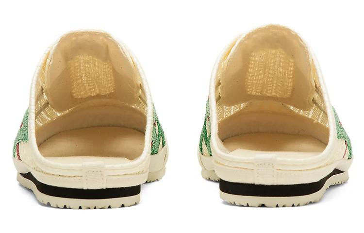 Onitsuka Tiger MEXICO 66 Sabot Cream Green Red