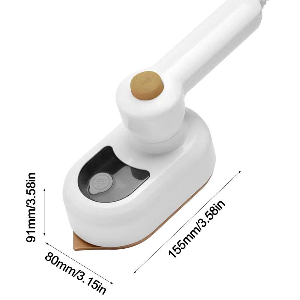 180°Rotatable Micro Steam Iron Gradually Heating Up Travel Steam Iron Travel Steamer for Clothes