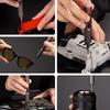 Electric Drill Screwdriver Multipurpose Mini Rechargeable Screwdriver Set Cordless Drilling Tool for Phone Camera Repair