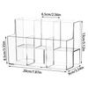 Acrylic Desktop Organizer Tea Bag Storage Box Coffee Bar Accessories Holder Multi-functional Stationery Makeup Storage for Home