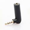 Headphone Splitter 90 Degree Right Angle Plug 3.5mm Angle Male To Female Adapter Stereo Accessories