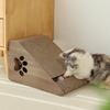 Triangle Cat Scratching Board & Bed