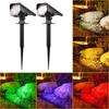 Waterproof Solar Spotlight Lawn and Landscape Light for Outdoor Courtyard and Garden