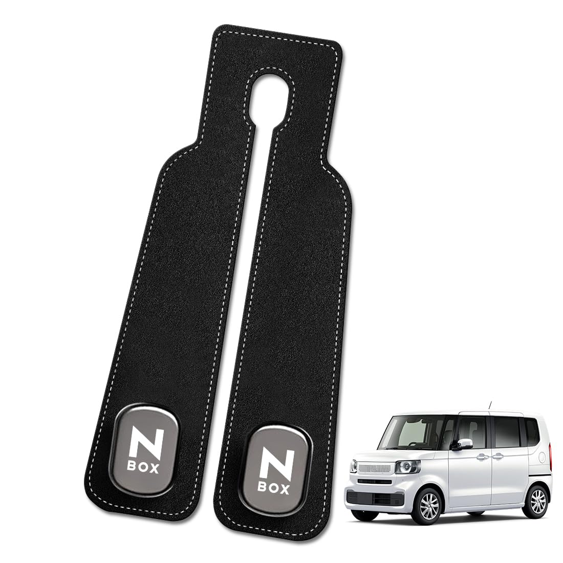 

LUTU JF3 JF4 JF5 JF6 Совместимое со всеми сериями автомобильное сиденье, скрытый металлический двойной передний и задний тяжелый подголовник для салона автомобиля Oxford Car Удобный крючок чёрный