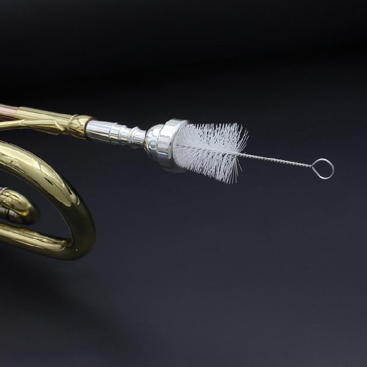 Trumpet Cleaning Care Brush Trumpet Mouthpiece Brush Valves Brush Flexible Brush