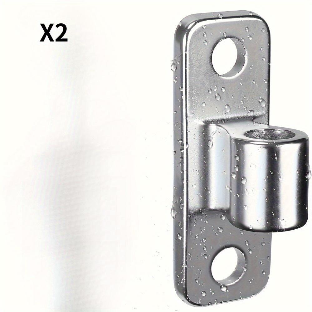 

2 шт. Сверхпрочные дверные петли из нержавеющей стали 304 - Настенные, Полированная отделка для ворот фермы и деревянных заборов, Выдерживают до 620 фунтов 2pcs