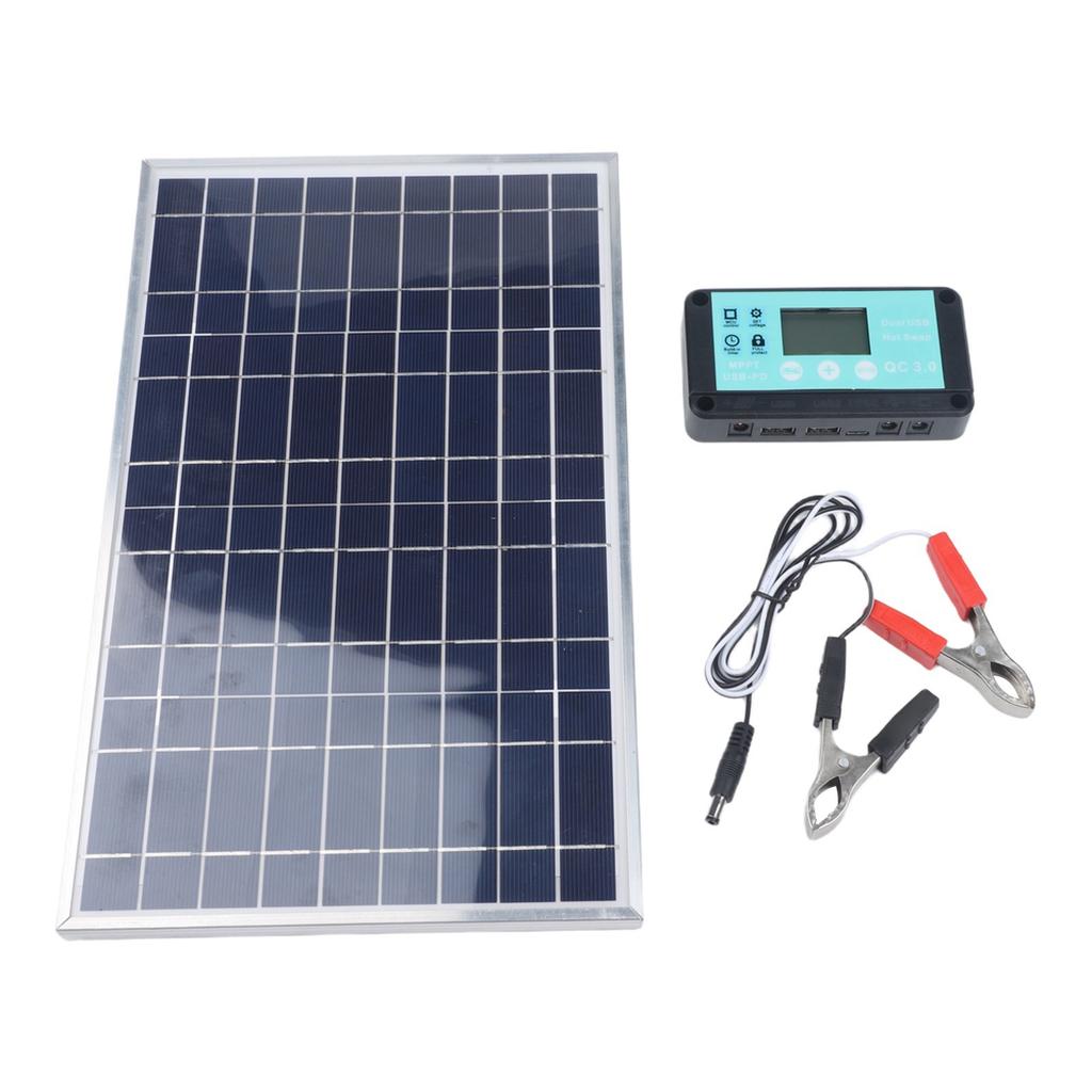 200W 12V Solar Panel Battery Trickle Charger Charger for RV Car Boat Use