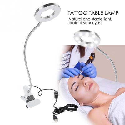 USB Makeup Tattoo LED Lamp Beauty Table Lamp with Clamp for Makeup Tattoo LED Desk Light Clamp USB Nail Art Eyelash