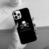 Pirate Skull Cross Bones Phone Case For iPhone 17 Air 14 15 16 16e 13 12 Max Cover For Apple 11 Pro Max Plus Coque