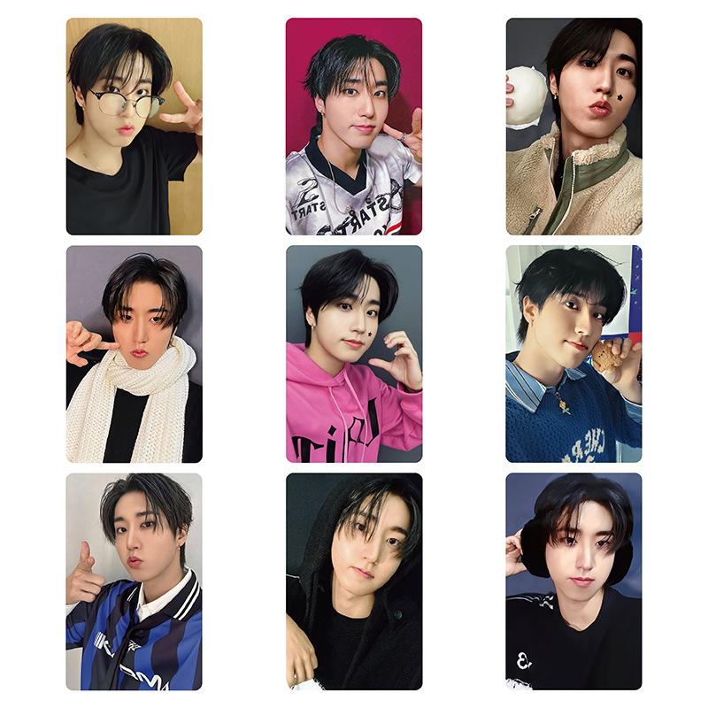 Skzoo Stray Kids DOIT KARMA Pop Up Fotokort Hyunjin Bang Chan Han Idol Samlarvärda Merch-Kort För Fans Samlarpresent