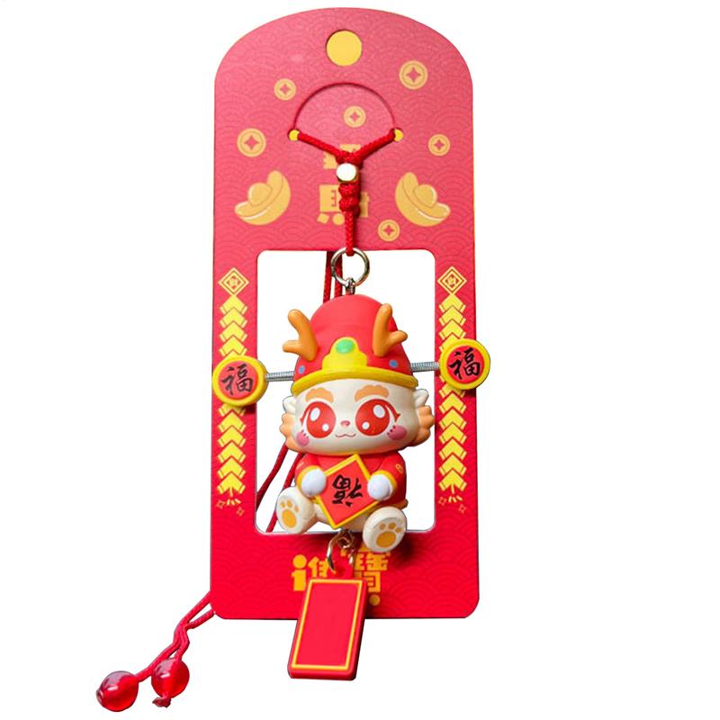 Year Of The Snake Decoration Dragon Horned Snake Car Charm Car Interior Decoration Good Luck Ornament For Home And Car Decor