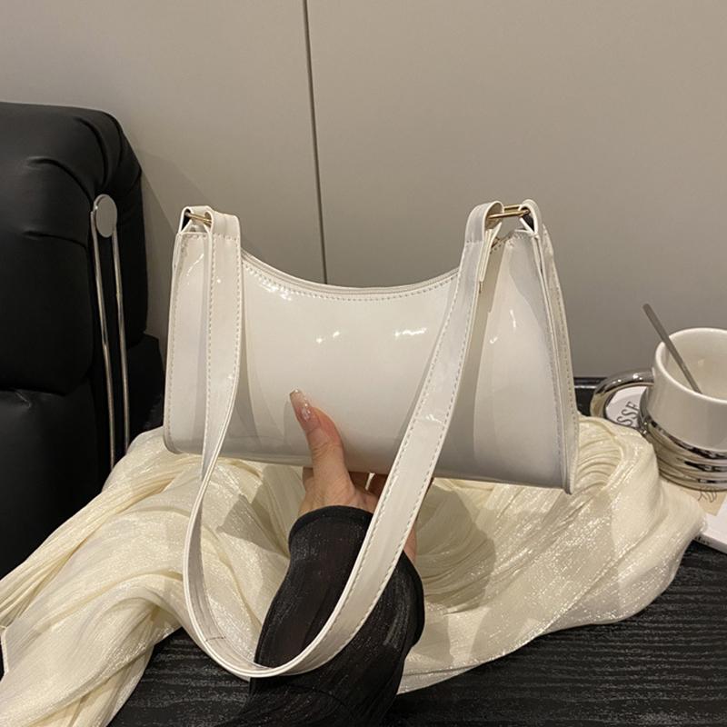 Yogodlns Fashion Large Capactiy Shoulder Bag Vintage Soft Leather Tote Bag Leisure Women's Armpit Hobo Bag Handbag
