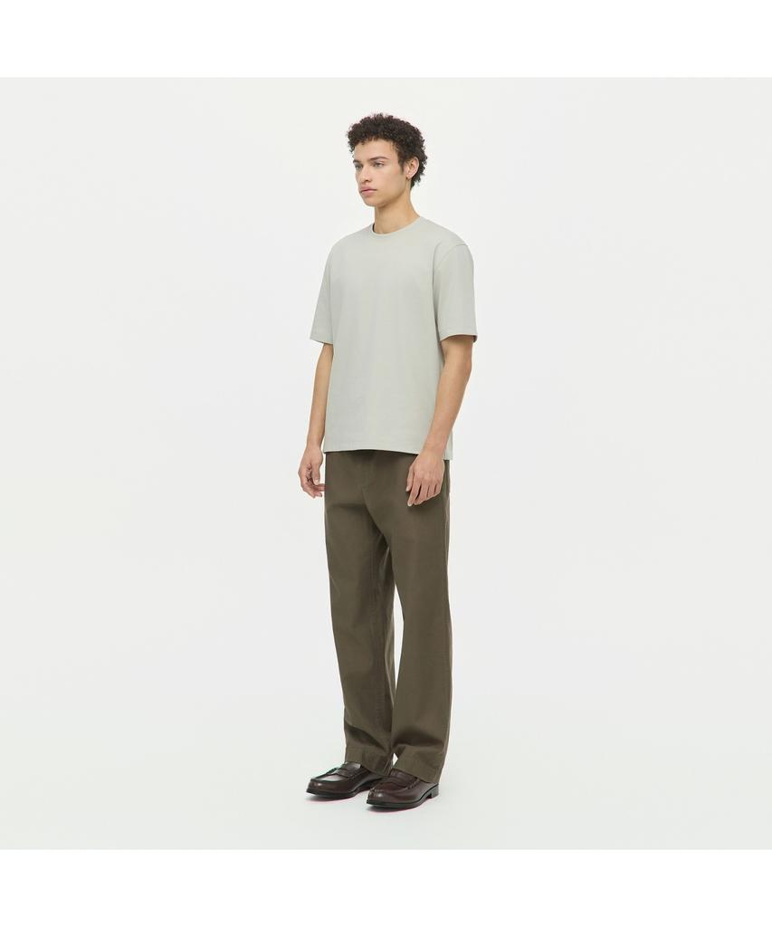 Henlikoteun Loose Fit Round T-Shirt Ahtam26511Bel