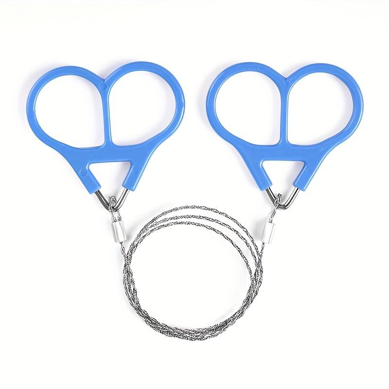 

Двойной палец Пластиковая ручка Проволока Пила KUYEE Мини Свет Sharp TM002