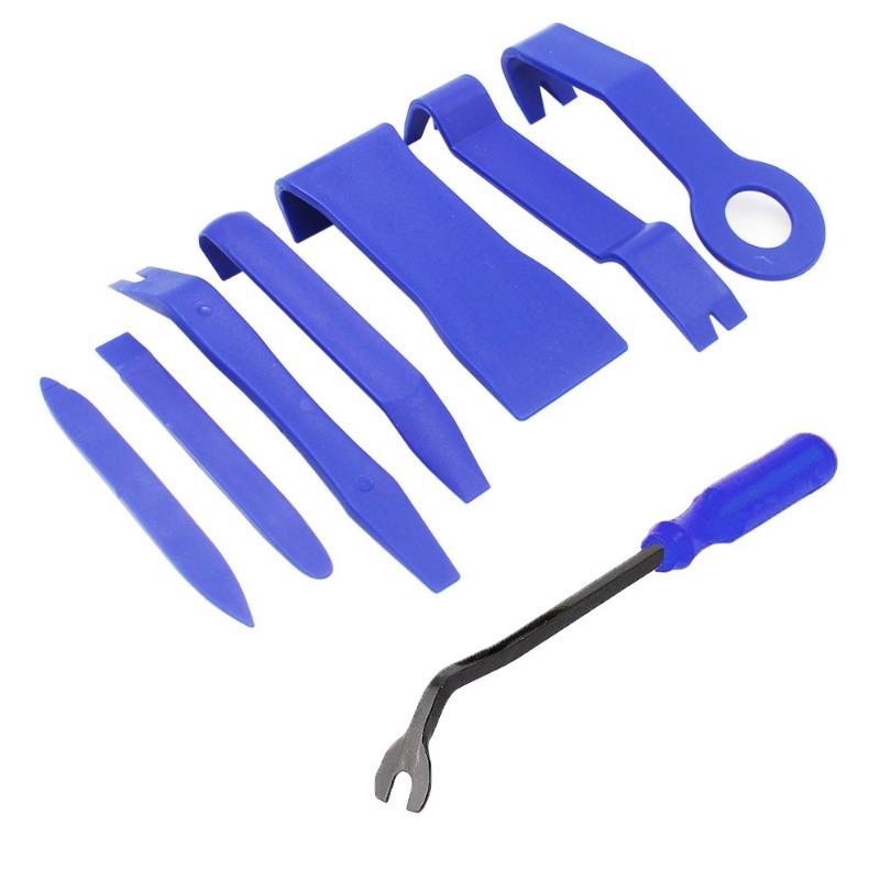 12/19 Pcs Car Pry Board Tool Set - Hard POM Audio/Instrument Panel Disassembly Tool  | 19Pcs with Storage Bag