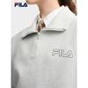 Fila Unisex Polo Collar Half-Zip Sweatshirt