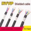Zhujiang National Standard RVVP Shielded Flexible Cable - Copper Core, 4x0.75/4x1/4x1.5