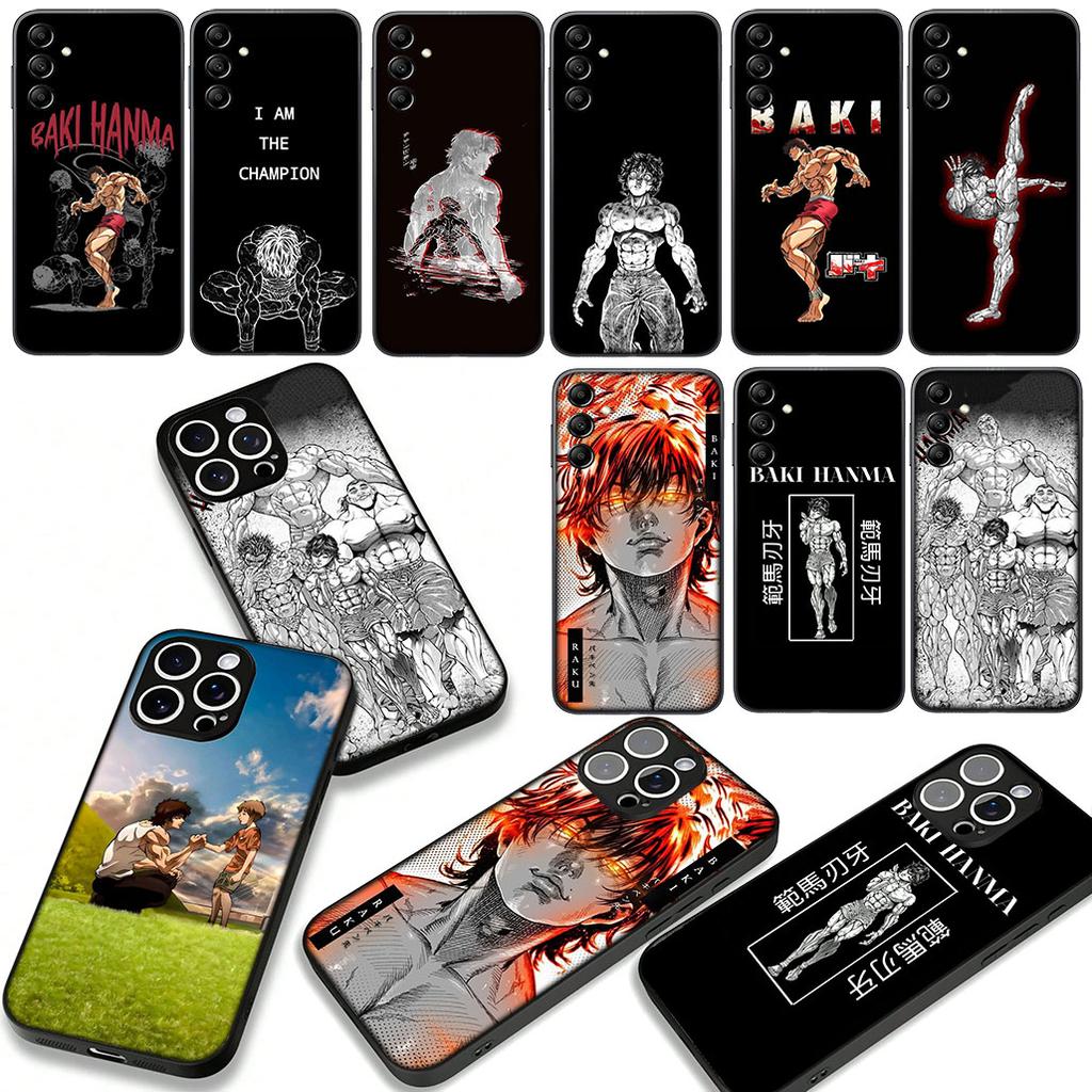 Baki Cartoon Hanma Phone Cover Case for Xiaomi Redmi 15C 15 A4 A5 9A 9T 10A 10C 9C NFC 14C Note 11 9 10 Pro 8T Casing