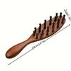 Rosewood Massage Comb: 2026 New, Dense Wooden Teeth for Pain Relief - Health & Home Care