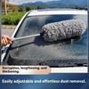 Washable Gentle Automotive Cleaning Brush Removes Fine Particles Ergonomic Grip Lightweight Build For Quick Dust Removal