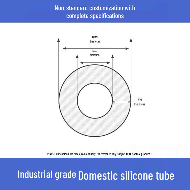 

Translucent High-Temperature Silicone Rubber Hose