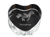 Thoroughbred – A Photo of a Horse In Crystal, a Crystal Heart |