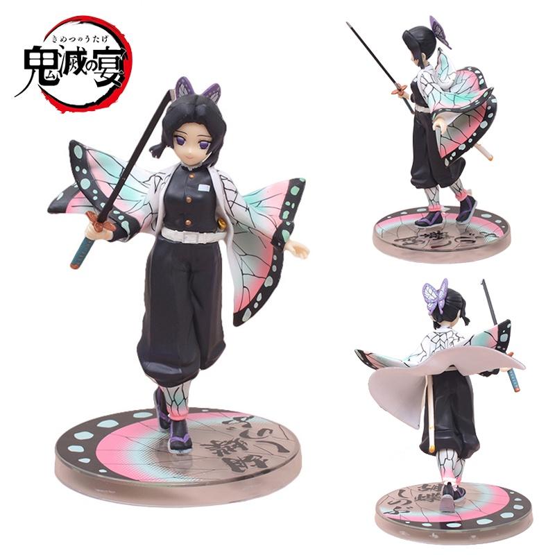 17.5cm Kochou Shinobu Demon Slayer Pvc Action Figure Collectible Cake Topper
