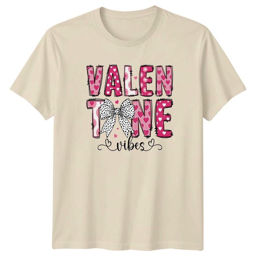 Valentine Vibes Unisexs TShirt Valentines Day Love Holidays