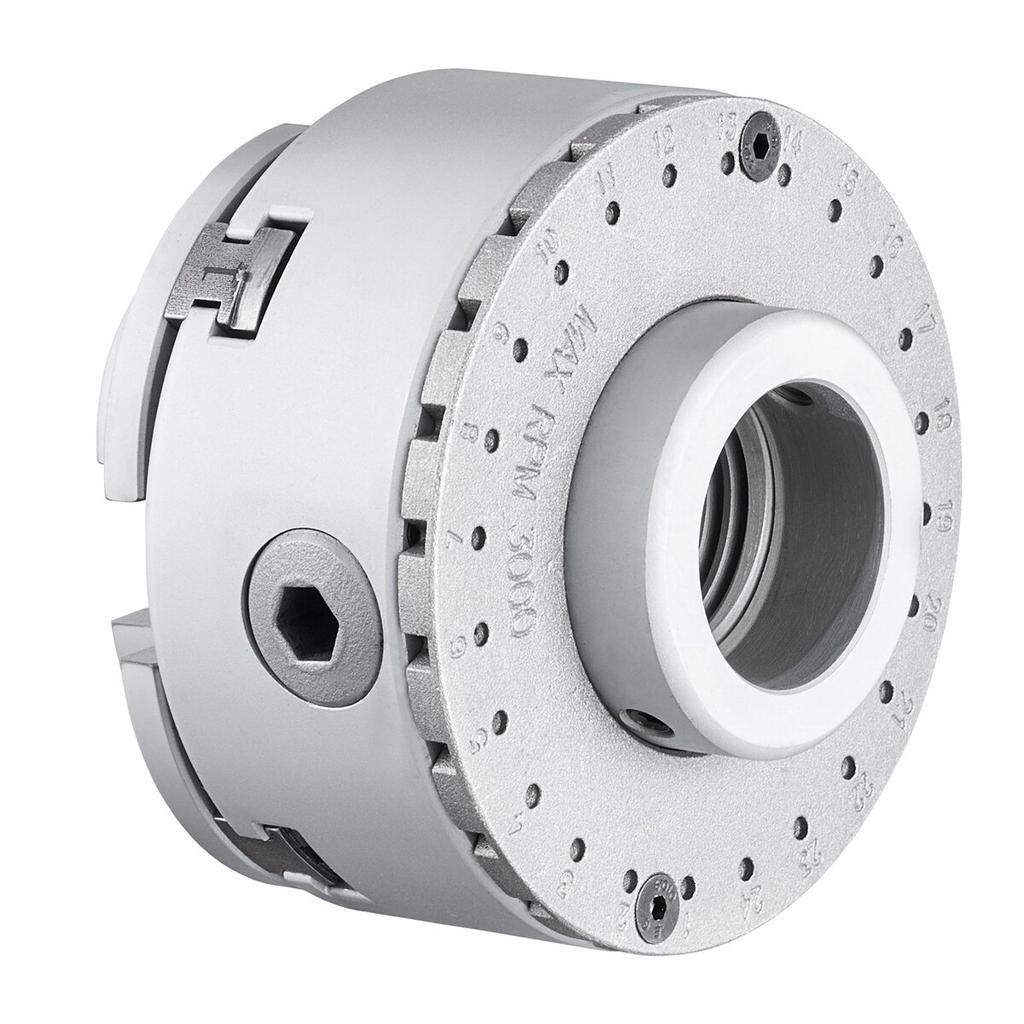 KP2-3/4 Lathe Chuck, 4-Jaw 2.75" Diameter, Metal Lathe Chuck Turning Machine Accessories, Self-centering Tool, for Lathe, Precision Machining,