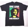 T-shirt BOB MARLEY ONE LOVE Rasta Reggae Légende Tee 100% Coton Homme Noir Nouveau T-shirt Unisexe